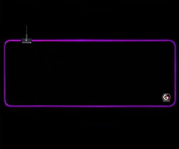 Alfombrilla Gaming Led RGB XL Gembird / Usb / 10 Modos Iluminacion Led / 300x800mm / MP-GAMELED-L - Imagen 5