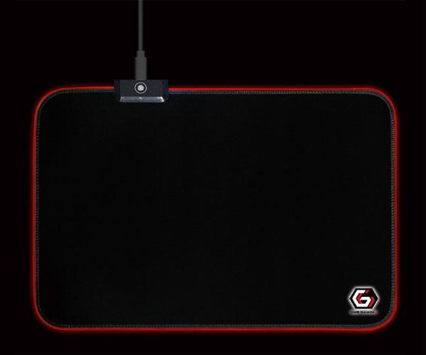 Alfombrilla Gaming Led RGB Gembird / Usb / 10 Modos Iluminacion Led / 250x350mm / MP-GAMELED-M - Imagen 3