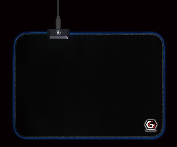 Alfombrilla Gaming Led RGB Gembird / Usb / 10 Modos Iluminacion Led / 250x350mm / MP-GAMELED-M - Imagen 5