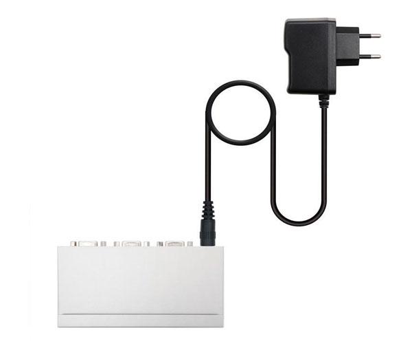 Splitter VGA 2 monitores x 1 pc con alimentacion / Nanocable / 10.25.0002 - Imagen 2