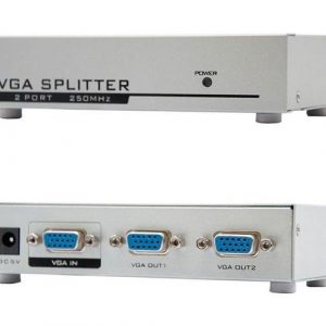 Splitter VGA 2 monitores x 1 pc con alimentacion / Nanocable / 10.25.0002