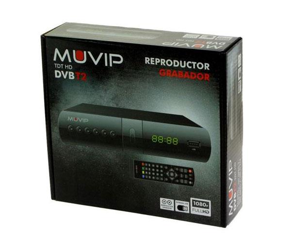 TDT HD Muvip FullHd 1080p / Dvb-T2 / HDMI / Scart / Grabador - Reproductor USB / MV0101 - Imagen 3
