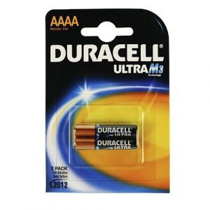 Pilas Duracell Ultra alcalinas AAAA 1.5v (2 unid.) MX2500