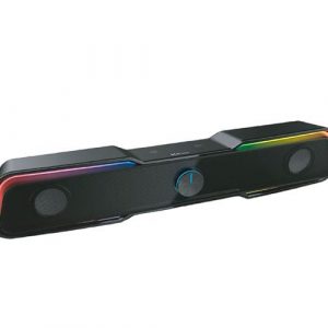 Barra de sonido Bluetooth Gaming Droxio Nessye / Rgb Led 3 Modos / 10w / Jack 3,5mm / Negro