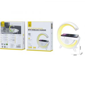 Altavoz Bluetooth 5.1 / NF4099 / 5w / Fm / Micro SD / Carga Inalambrica 10W / Blanco / 2400991 / One+