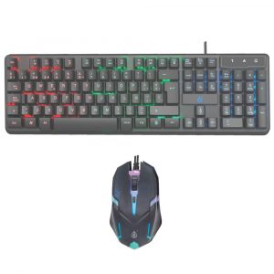 Combo Teclado + Raton USB Gaming NG6060 / 1600 Dpi / RGB Led / Negro One+