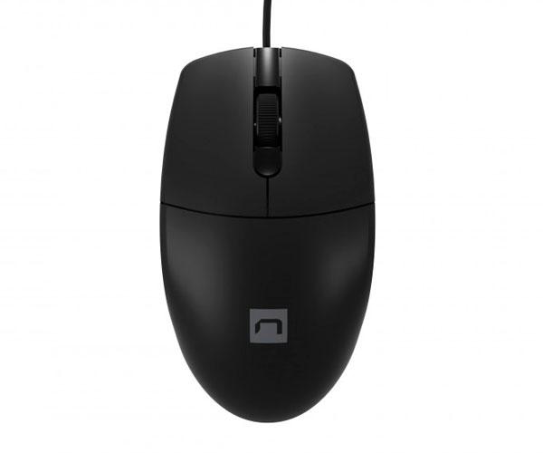 Raton USB Natec Ruff Plus Negro / 1200 Dpi / NMY-2021