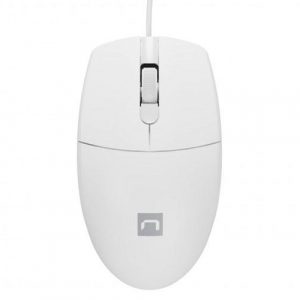 Raton USB Natec Ruff 2  Blanco / 1000 Dpi / Ambidiestro NMY-1988