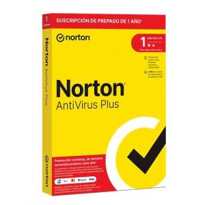 Antivirus Norton Antivirus Plus 2Gb / 1 Usuario / 1 Dispositivo / 1 Año / Box / 21424347 / 21433200