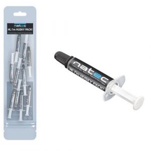 Pasta termica Natec Husky Pack 10 uds / 1Gr / Gris / NPT-1581