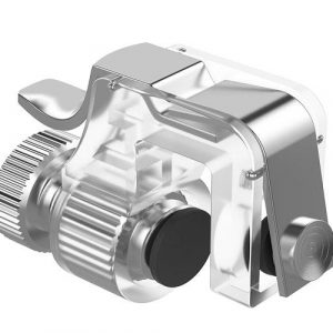 Botones para Control de Juegos Universal Nr9233 / Hebilla tipo tornillo / Alta Sensibilidad / 2 Uds / Plata