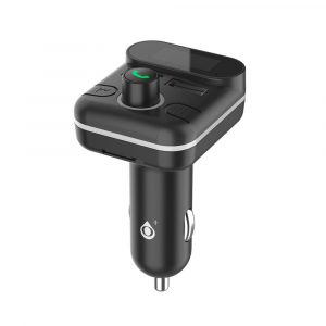 Transmisor FM NT7007 / Bluetooh 5.1 / Manos libres / 2xUSB 5v 3.4a / Micro sd / Negro / One+ / 2700072