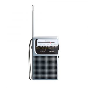 Radio portatil Am-Fm con Antena NT7018 / Altavoz externo / Jack 3.5mm / Negro / Mayou