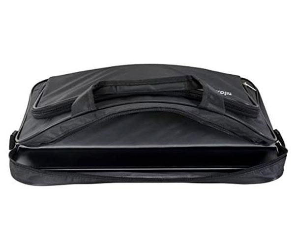 Maletin portatil Nilox Essential 2 / Negro / 15.6 pulg. / Bolsillo exterior / Interior acolchado / NXESS3156BK - Imagen 2