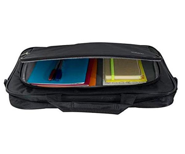 Maletin portatil Nilox Essential 2 / Negro / 15.6 pulg. / Bolsillo exterior / Interior acolchado / NXESS3156BK - Imagen 3