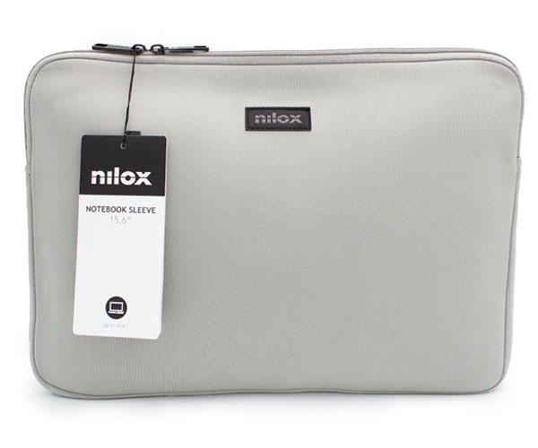 Funda portatil Nilox Sleeve / Gris / 14.1 pulg. / Neopreno NXF1402