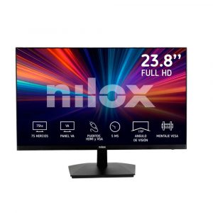 Monitor NILOX LED NXM24FHD11 / 23.8 Full Hd / HDMI / VGA / Negro"