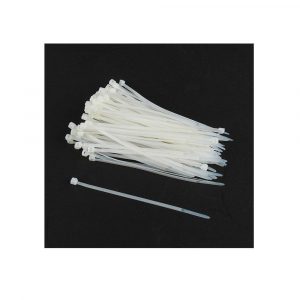 Brida de nylon 100x2.5mm Blanca / Bolsa 100 uds / NYT-100/25