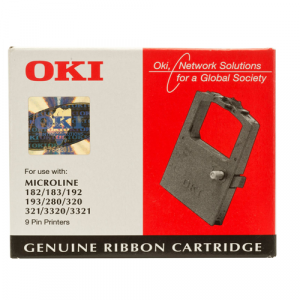 Cinta Original Oki ML120 / ML182/ ML280/ ML3320/ ML3321 / Negro