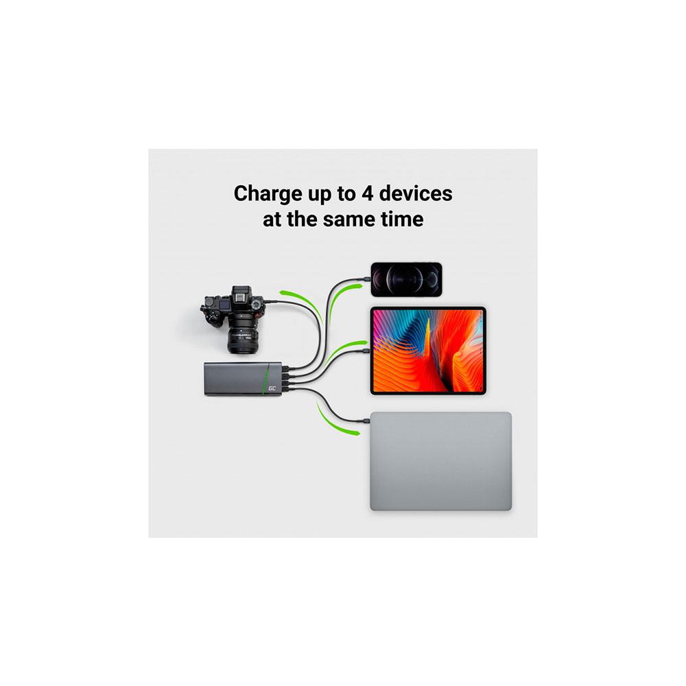 Powerbank Greencell 26800mah type C con carga 128w / Para portátiles / PBGC04 - Imagen 2