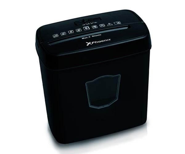 Destructora documentos Phoenix PHCROSSCUT-P / 12 litros / 5 hojas a la vez corte cruzado