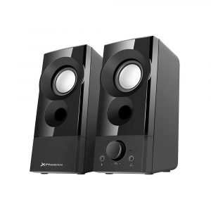 Altavoces 2.0 Pc Phoenix Private Sound / Usb / 6w (2x3w) / Jack 3.5mm / Negro