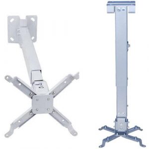 Soporte proyector techo pj2012t-s inclinable plata