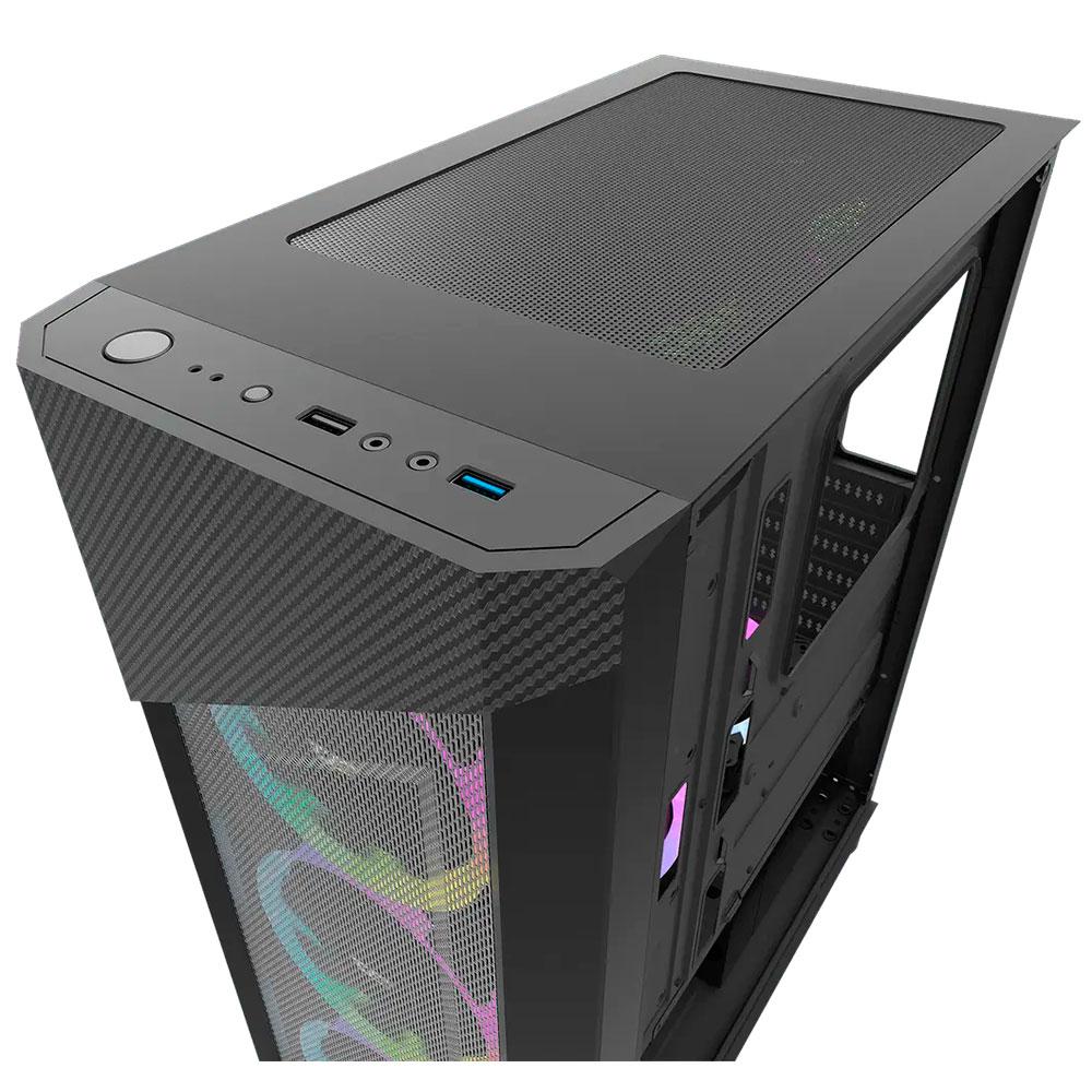 Caja Gaming Darkflash Pollux Negra / ATX / Cristal Templado / Ventiladores NO incluidos - Imagen 3