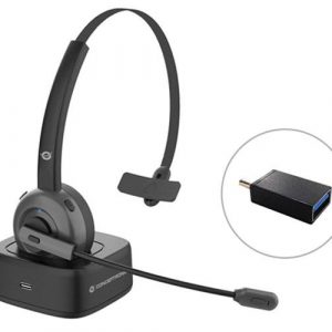 ÷ Headset bluetooth conceptronic con base de carga polona03bd