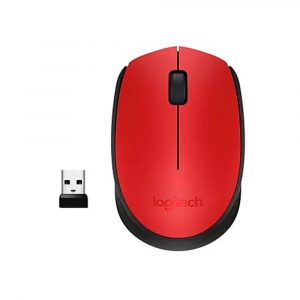 Raton óptico inalámbrico Logitech M171 Rojo 910-004641