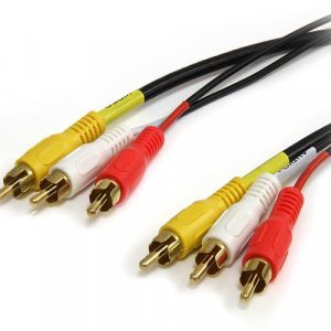 Cable RCA Audio - Video M/M / 1.8m  / Nanocable 10.24.0802