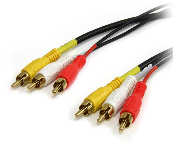 Cable RCA Audio - Video M/M / 1.8m / Nanocable 10.24.0802