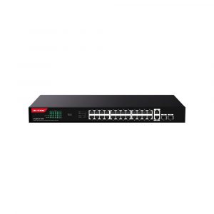 Switch 26p 10/100/1000 Gigabit  IP-COM/ 2 PUERTOS SFP / G1128P-24-410W