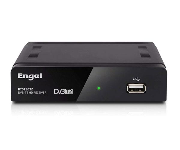 TDT HD Engel FullHd 1080p / Dvb-T2 / HDMI / Scart / Grabador - Reproductor USB / RT5130T2