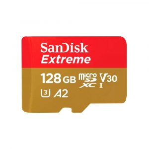 Micro sd xc Sandisk extreme uhs-i 128Gb 190mb/s clase 10 + adaptador