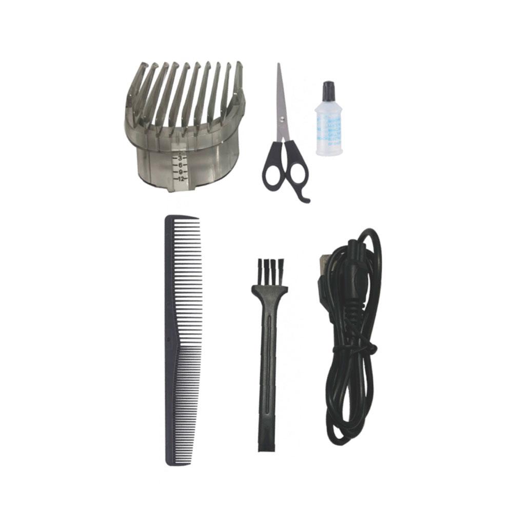 Maquina cortapelo electrico SE0003 / USB / Bateria 600mah / 5w / Kit de limpieza / Mayou / 5900030 - Imagen 2