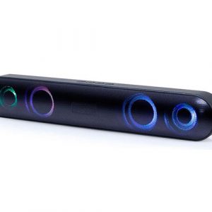Barra de sonido Bluetooth GMB Audio / 2x5w / Jack 3.5mm / RGB / Mp3 MicroSd - Usb - Aux / SPKBT-BAR400L