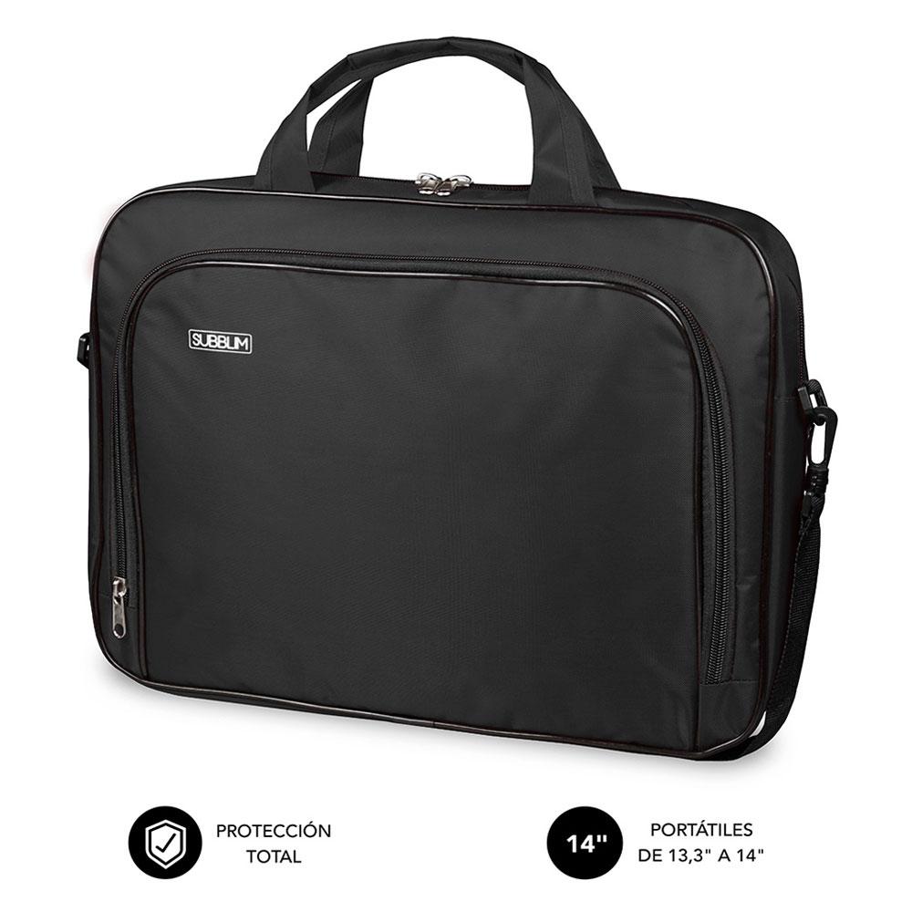 Maletin Subblim Oxford hasta 14 / Negro / SUB-LB-1OLB030"
