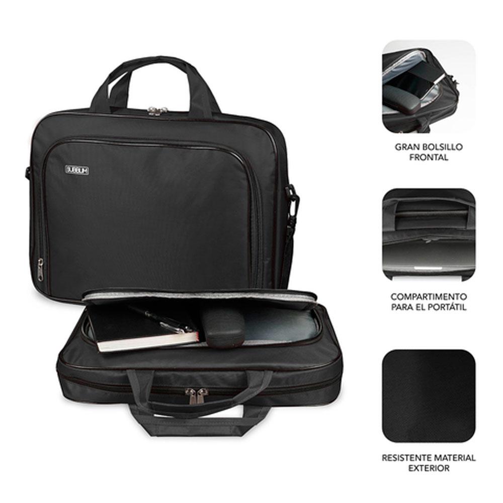 Maletin Subblim Oxford hasta 16 / Negro / SUB-LB-1OLB050" - Imagen 2