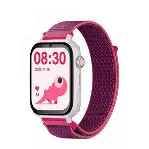 Smartwatch SaveFamily Plus llamada y GPS / 1.85 / 680 mAh / NanoSIM / Tela / Blanco/Frambuesa"