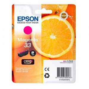 ÷ Oranges singlepack magenta 33 claria premium ink