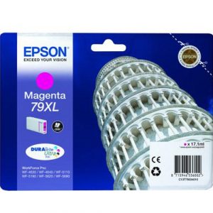 ÷ Tower of pisa cartucho 79xl magenta