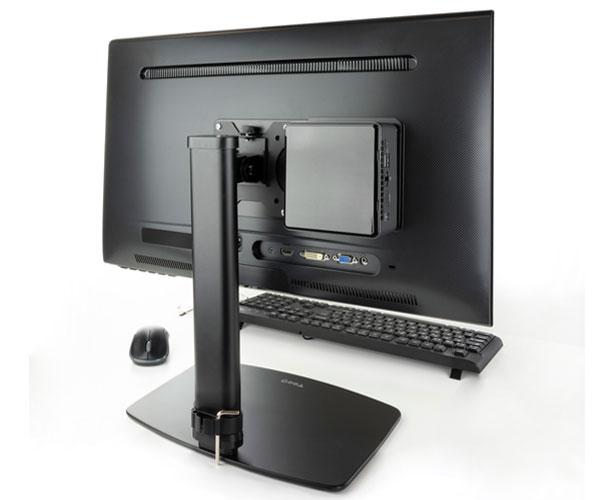 Soporte Vesa para Mini Pc / Nuc / Barebone / Tooq TCCH0007-B / Vesa 75x75 / 100x100 / Negro - Imagen 5