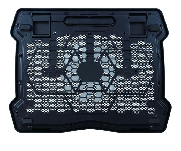 Base refrigeradora Conceptronic THANA05B / Hasta 15.6 Pulg. / 1x Fan 125mm led Azul - Imagen 2