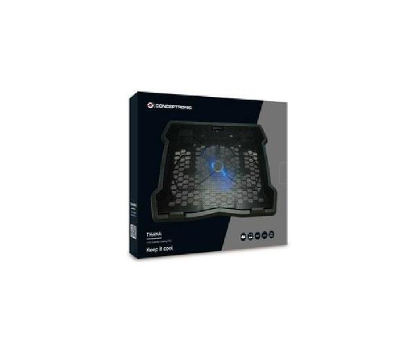 Base refrigeradora Conceptronic Thana / Hasta 15.6 Pulg. / 2x Fan 125mm / THANA06B - Imagen 2
