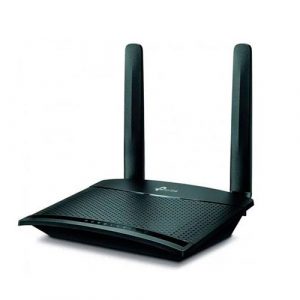 Router Wifi Tp-Link TL-MR100 / 4G Lte / 300mbps / 2x Antenas / Negro