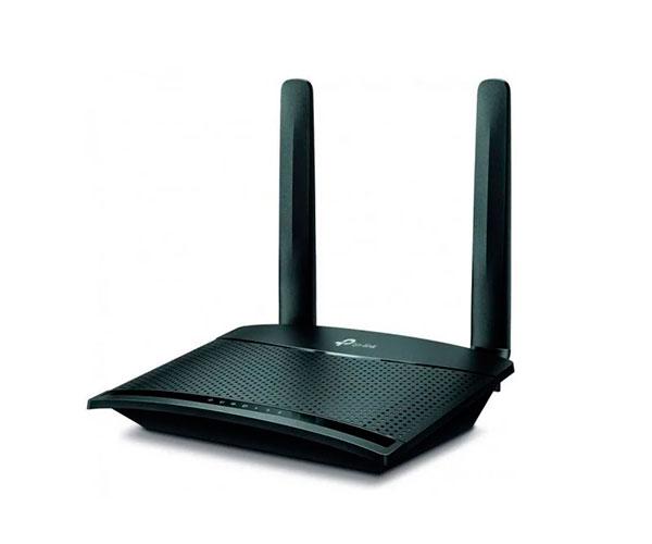 Router Wifi Tp-Link TL-MR100 / 4G Lte / 300mbps / 2x Antenas / Negro
