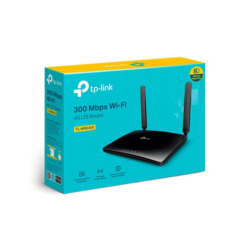 Router Wifi Tp-Link TL-MR6400 / 300 Mbps / 4G Lte / 2 antenas - Imagen 2
