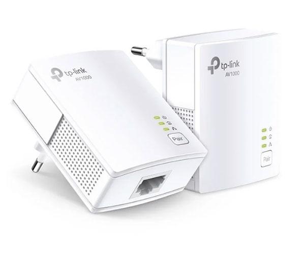 PLC TL-PA7017 Kit 1000Mpbs / Pack 2 Uds / AV1000 / TP-Link