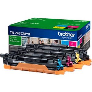 ÷ Tn-243cmyk cartucho de tóner 1 pieza(s) original negro, cian, magenta, amarillo